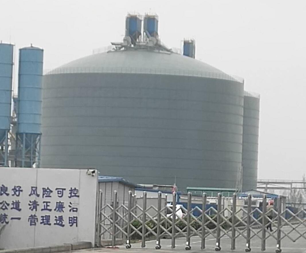 锡林郭勒4万吨粉煤灰储存库